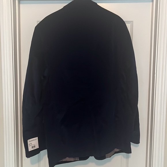 Blue saddlebred corduroy jacket 40L - Picture 3 of 4